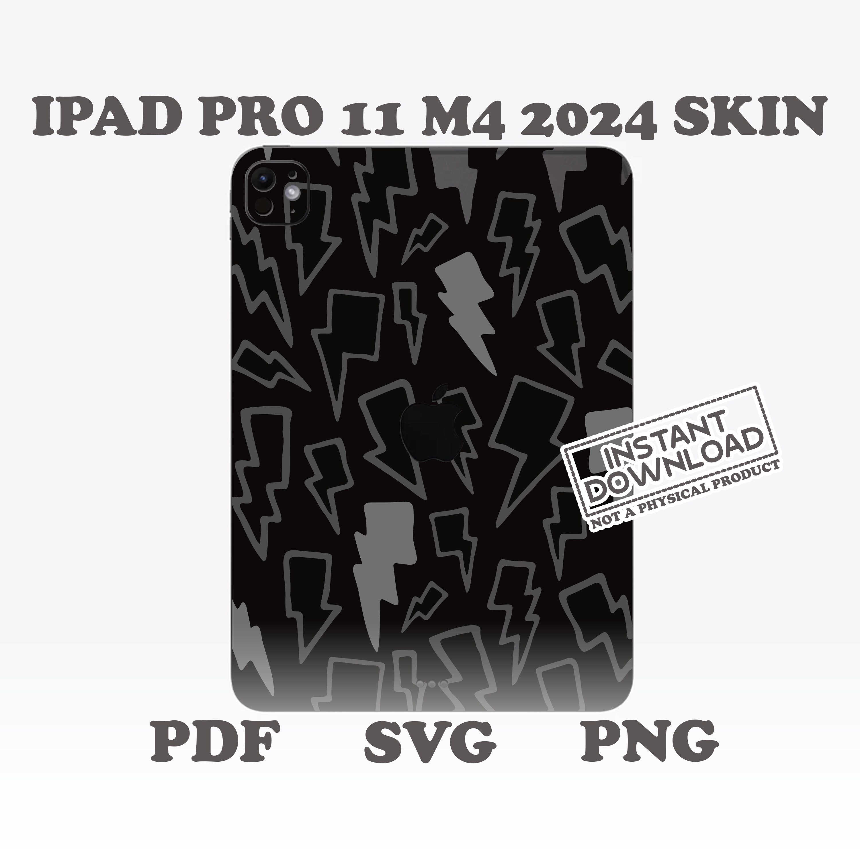 New Apple iPad Pro 11 M4 (2024) iPad Skins by DigiArtist Store, iPad Pro Skin in Digital Download, S118