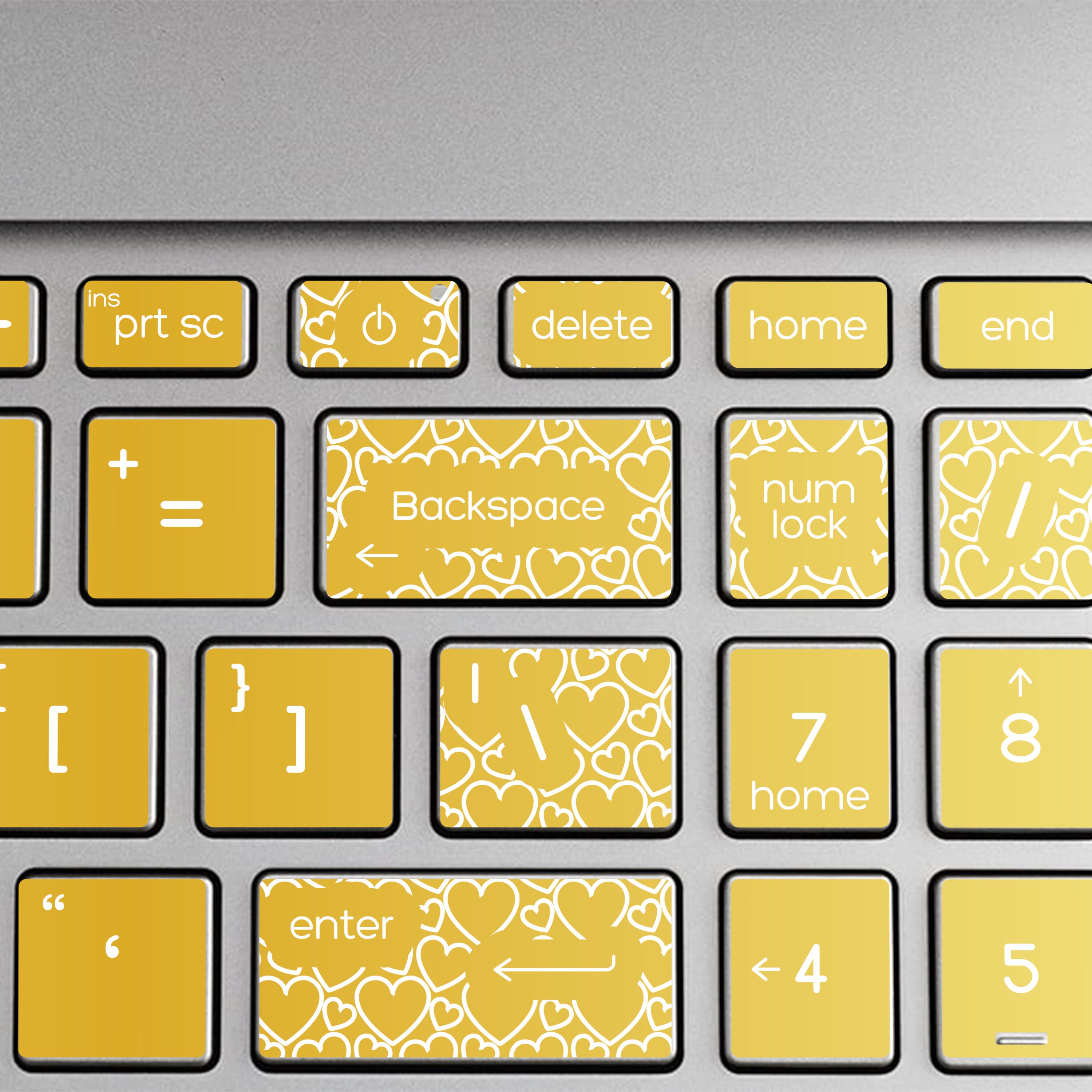 HP Pavilion 15 Keyboard Stickers in 12 Multi HP Laptop Skins Cute