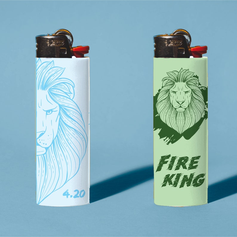 Cool Lighters BIC Custom Lighters Skin Juego de 12 envolturas de