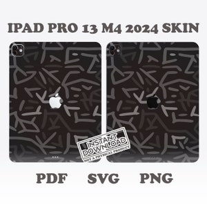 Apple iPad Pro Skins by DigiArtist Store, New iPad Pro 13 M4 (2024) iPad Skin in Digital Download, S117