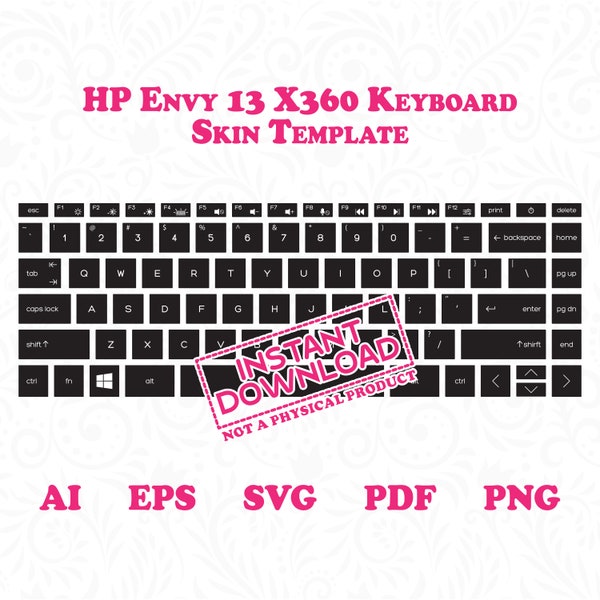 Keyboard Stickers Hp - Etsy