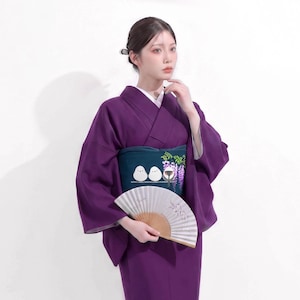 Custom Fit Iromuji Kimono | Washable Polyester Tea Ceremony Dress | Japanese Traditional Costume | Tailored Plus Size Kimono Women