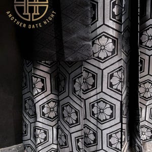 Pantaloni Hakama argentati: Kimono giapponese da uomo - Abbigliamento formale tradizionale