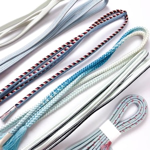 Silk Obijime Collection / Japanese Kimono Cord / Obijime Belt /Japanese Kimono Accessories/ Obi Ties/ Obijime Cord/ Silk Obijime/ Q18