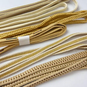 Silk Obijime Collection / Japanese Kimono Cord / Obijime Belt /Japanese Kimono Accessories/ Obi Ties/ Obijime Cord/ Silk Obijime/ Q4