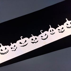 Luminous Hanhaba Obi, Halloween Obi, Traditional Hanhaba for Yukata/Casual Kimono, Yukata Obi