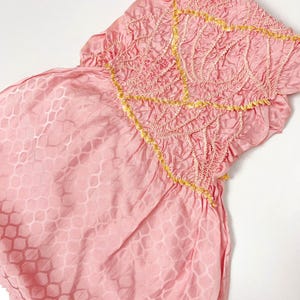 Pink Obiage /Vintage Obiage/Kimono Sash/Good Condition/Kimono Obiage/Silk Obiage/17A