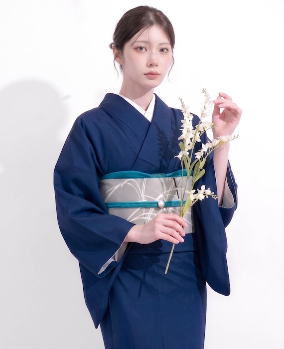 Custom Fit Iromuji Kimono | Washable Polyester Tea Ceremony Dress | Japanese Traditional Costume | Tailored Plus Size Kimono Women