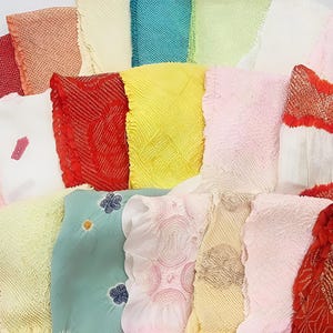 Silk Obiage Collection (A-G) /Vintage Obiage/Kimono Sash/Good Condition/Kimono Obiage/21A