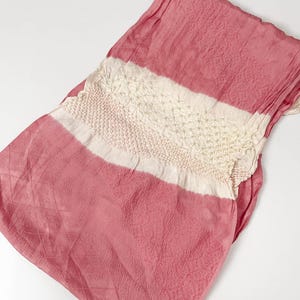Pink Obiage Collection /Vintage Obiage/Kimono Sash/Good Condition/Kimono Obiage/Silk Obiage/20A
