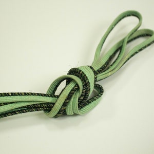 6PCS Green Kimono Obijime Collection / Japanese kimono cord / Obijime Belt / Japanese Kimono Accessories/ Set Z4
