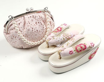 Brand New Zori Sandals, Kimono Sandal, Women Kimono Shoe, EU36-38/EU39-41, Zori Only, Kimono Bag Sold Out