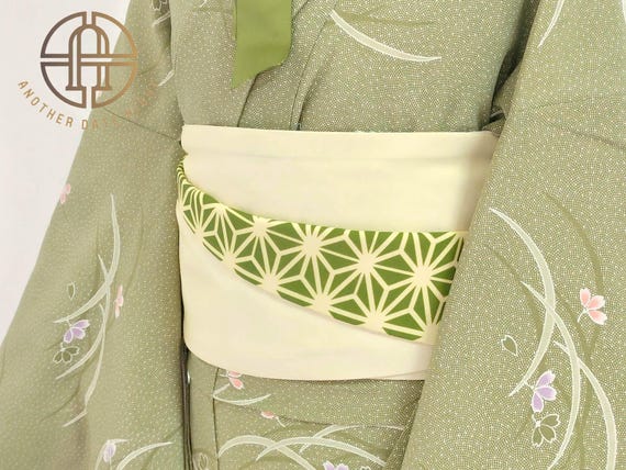 【HAENGNAE】24aw OMOCHI OBI BELT / ベージュ Off White Beige Obi Belt Women, Kimono Dress Belts for Women
