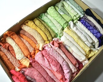 Vintage Kimono Obiage Sash Blind Box (5pcs): Japanese Kimono Accessories