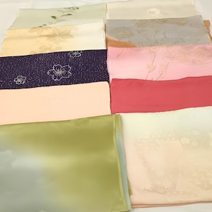 Vintage Silk Obiage/Excellent Condition/Mostly Brand New/ Kimono Obiage/ No. 3501 (Option C/E/G/I)