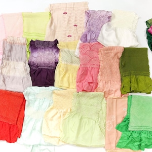 Silk Obiage Collection /Vintage Obiage/Kimono Sash/Good Condition/Kimono Obiage/ 94A/B/C