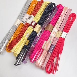 Brand New Obijime Collection / Japanese Kimono Cord / Obijime Belt / Japanese Kimono Accessories/ Obi Ties/ Obijime Cord/ Silk Obijime/ S02