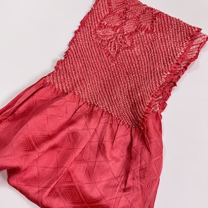 Rank S Pink Silk Obiage/Vintage Obiage/Kimono Sash/Good Condition/Kimono Obiage/13B
