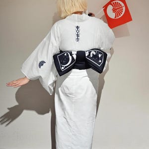 Cinturón Hanhaba Obi de Gato Cósmico: Faja de kimono Yukata