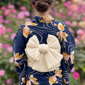 Set de regalo de 10 colores de obi, obijime y obita para yukata con cinturón Heko para mujer: