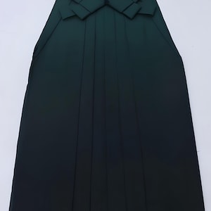 Vintage Gradient Green Women&#39;s Hakama Traditional Hakama Skirt