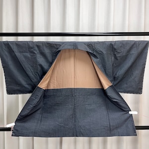 Rank A- Vintage Japanese Haori/ Vintage Blue Haori/ Kimono Jacket/ A16