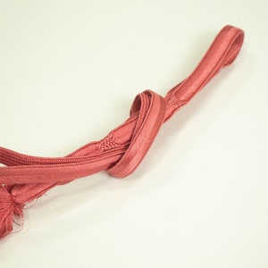 Pink Kimono Obijime Cord Collection: Japanese Belt Accessories (Set C)