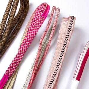 Silk Obijime Collection / Japanese Kimono Cord / Obijime Belt /Japanese Kimono Accessories/ Obi Ties/ Obijime Cord/ Silk Obijime/ Q15