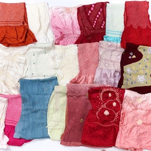 Silk Obiage Collection /Vintage Obiage/Kimono Sash/Good Condition/Kimono Obiage/ 59B (G-L)