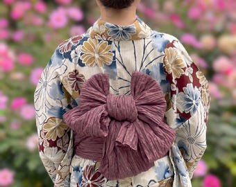 Pink Hues Heko Obi, Obijime, Obita, Yukata Gürtel Zubehör Geschenkset