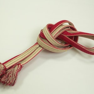 Vintage Kimono Obijime Cord: Japanese Belt Accessory ( Z Option 7)