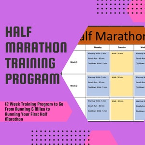 Half Marathon Training Program