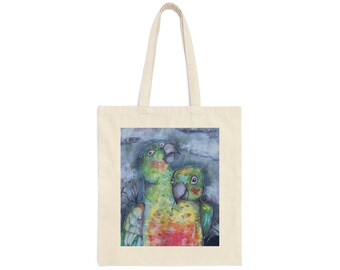 Poisoned Beauty Cotton Canvas Tote Bag