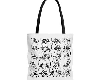 Kung Fu Shaolin Martial Arts Temple Rubbings AOP Tote Bag