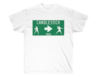 San Francisco Candlestick Park Sign shirt
