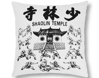 Shaolin Temple Martial Arts Waterproof Accent Pillows