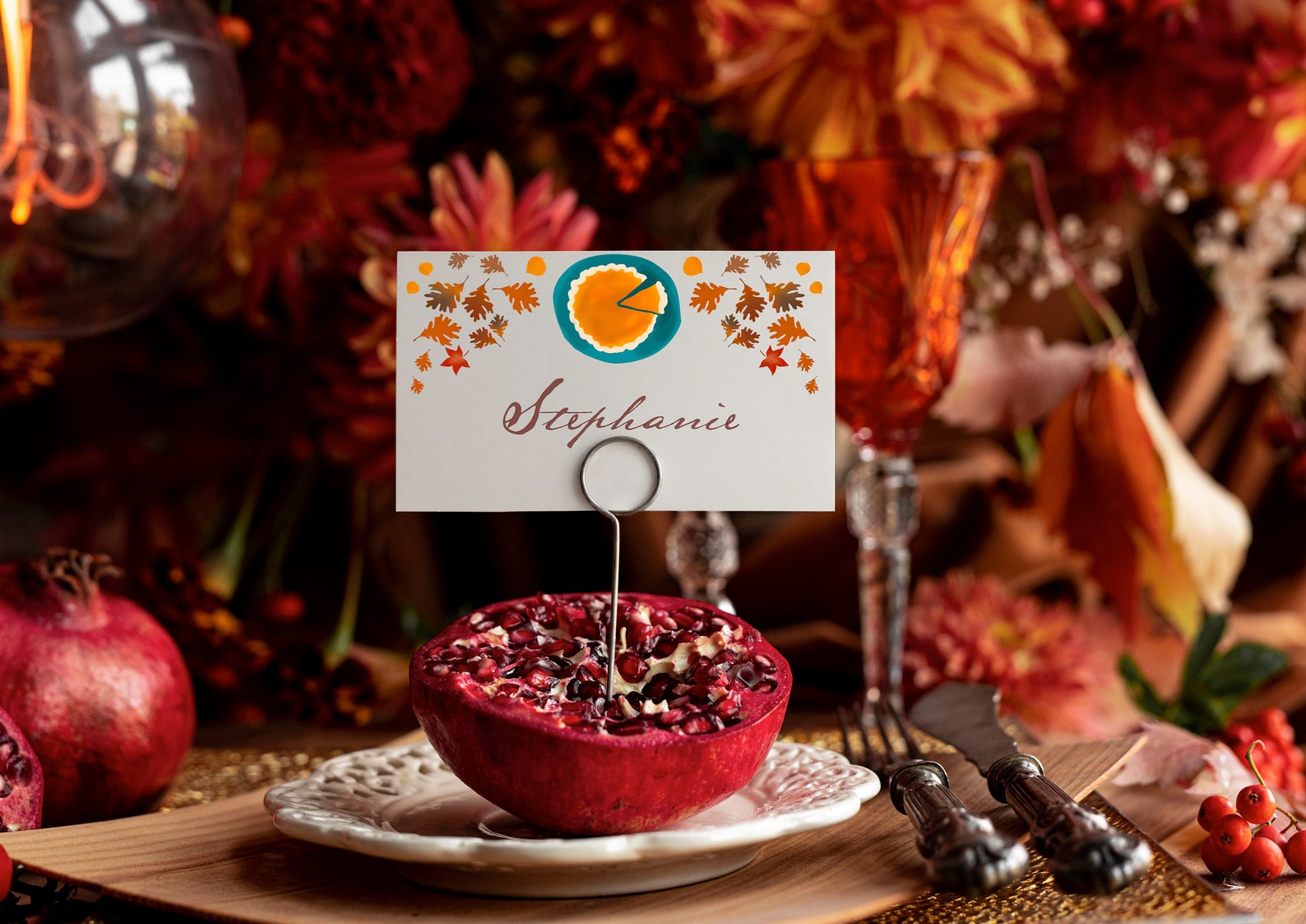 Thanksgiving dessert shots