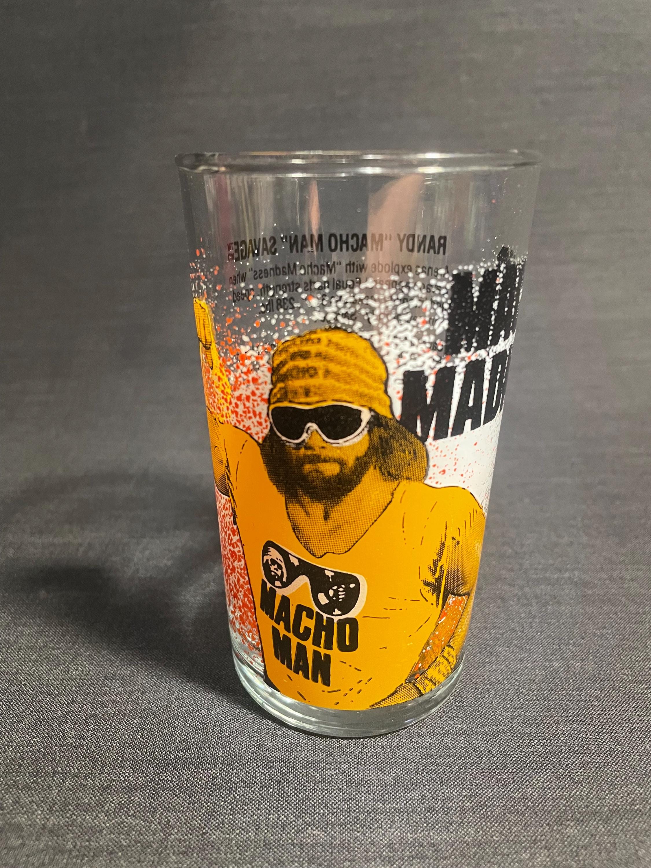 Vintage 1988 1990 WWF Titan Sports Glasses - Very Rare - Made in