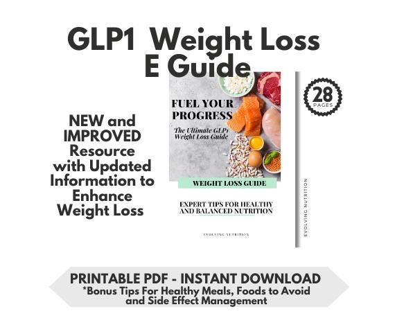 ultimate glp 1 The Ultimate GLP-1 Weight Loss Guide | Digital Download E Book