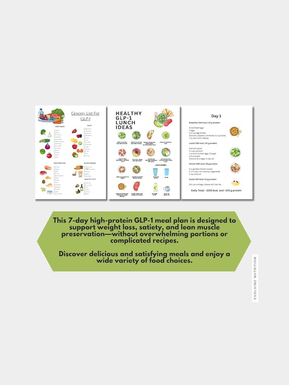 glp 1 menu ideas GLP-1 Foods: Best Meal Plan for Year-Round Wellness GLP-1 Weight Loss Meal Plan