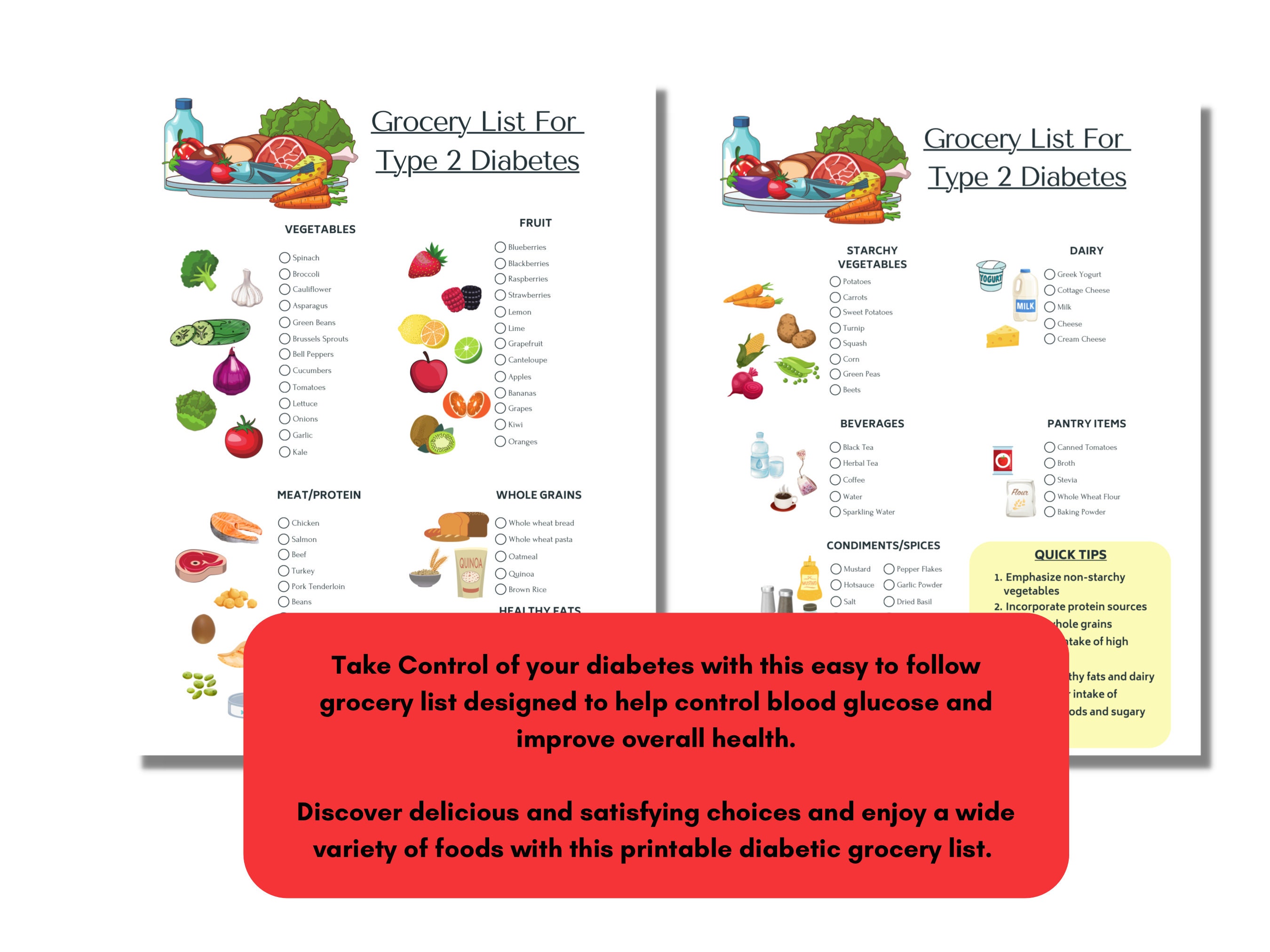 Type 2 Diabetes Grocery List Printable Pdf Food Planner For Type 2 type-2-diabetes-grocery-list-printable-pdf-food-planner-for-type-2