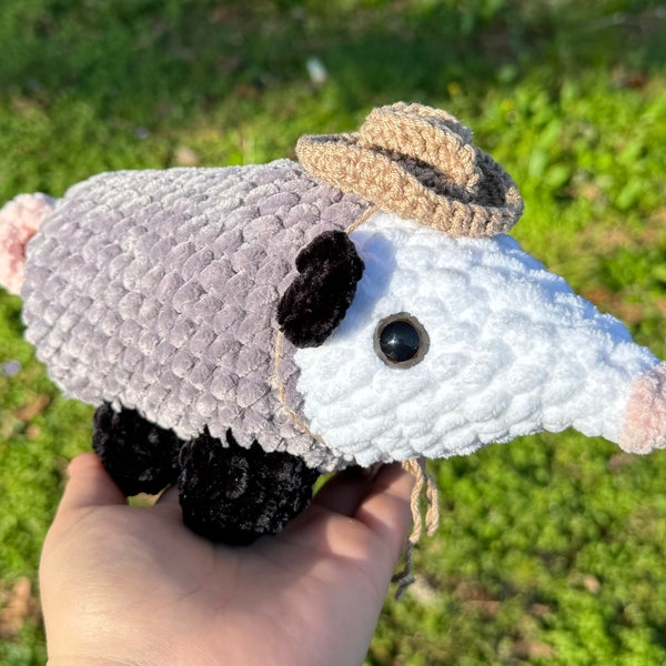 Crochet Cowboy Possum