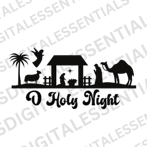 Nativity Scene PNG and SVG Bundle-Christmas SVG Bundle-Birth of Jesus Manger Scene svg-Manger Scene-Commercial Use Nativity Scene Clipart