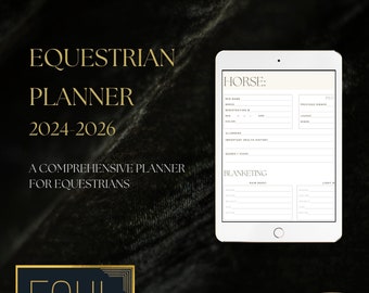 Equestrian Planner 2024-2026