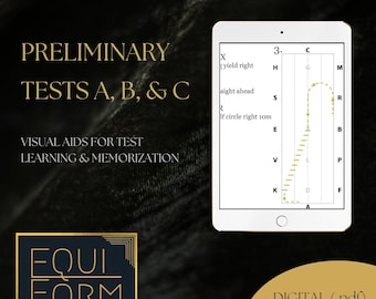 2022 USEA Preliminary Dressage Test Diagrams