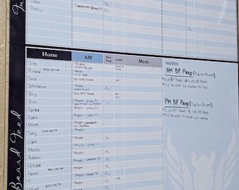 Feed Room Dry Erase Whiteboard