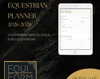 Equestrian Planner 2026-2028