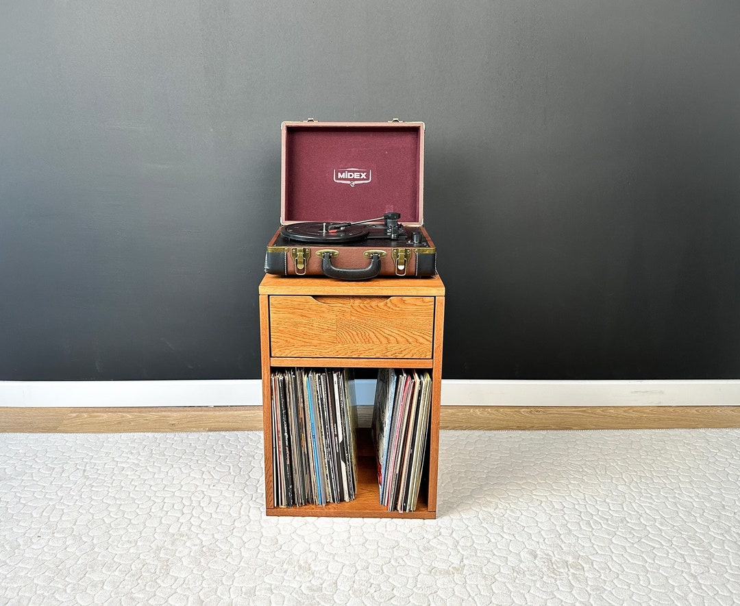 Table for Record Player Stand MCM Mid Century Modern Etsy