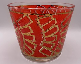 Brutalist / MCM Ice Bucket, Unmarked, possibly Briard or Culver