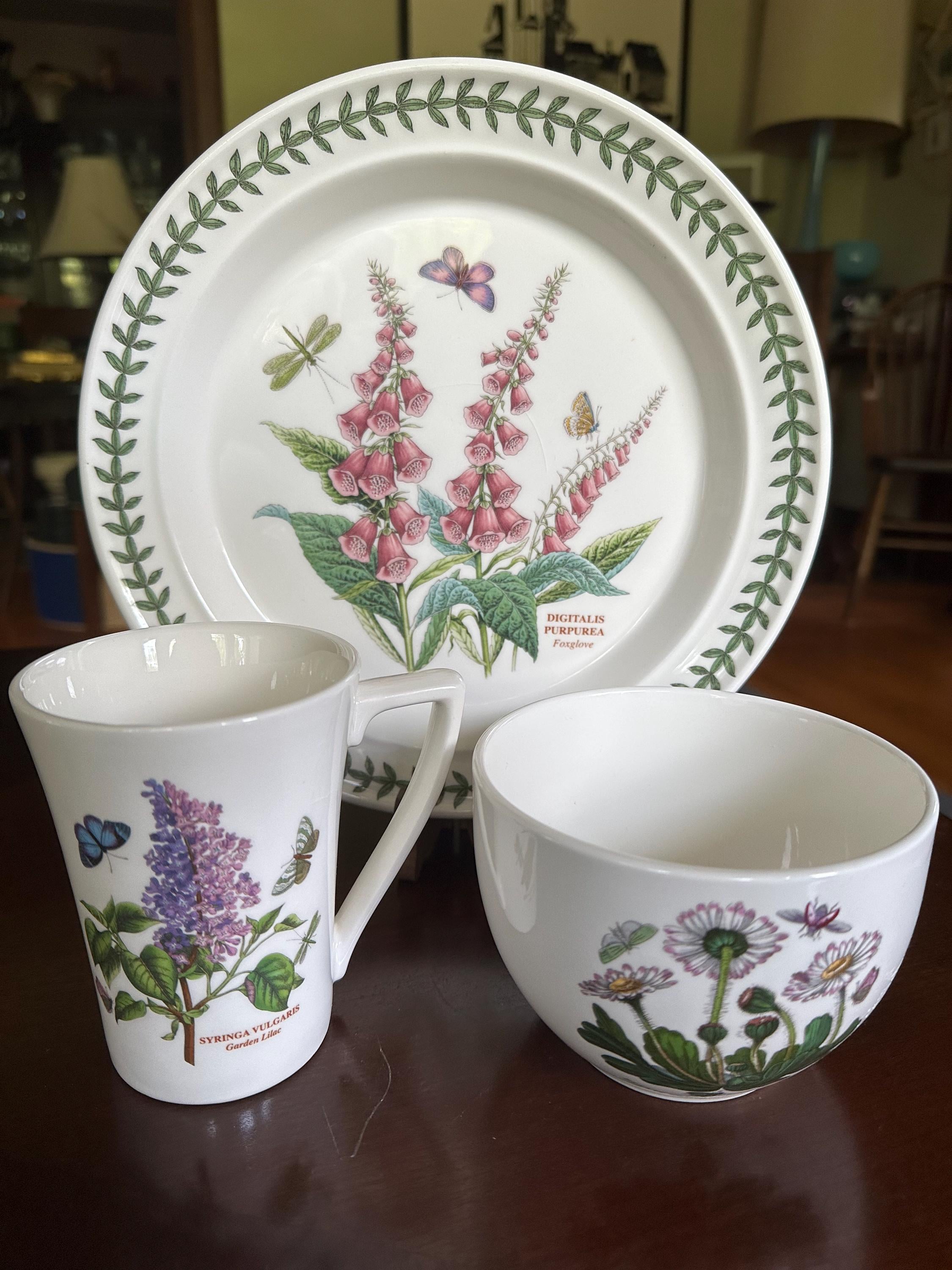 Portmeirion botanic garden cup and saucer - Etsy 日本